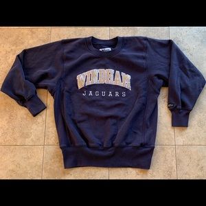 Windham New Hampshire Jaguars Crewneck Sweatshirt